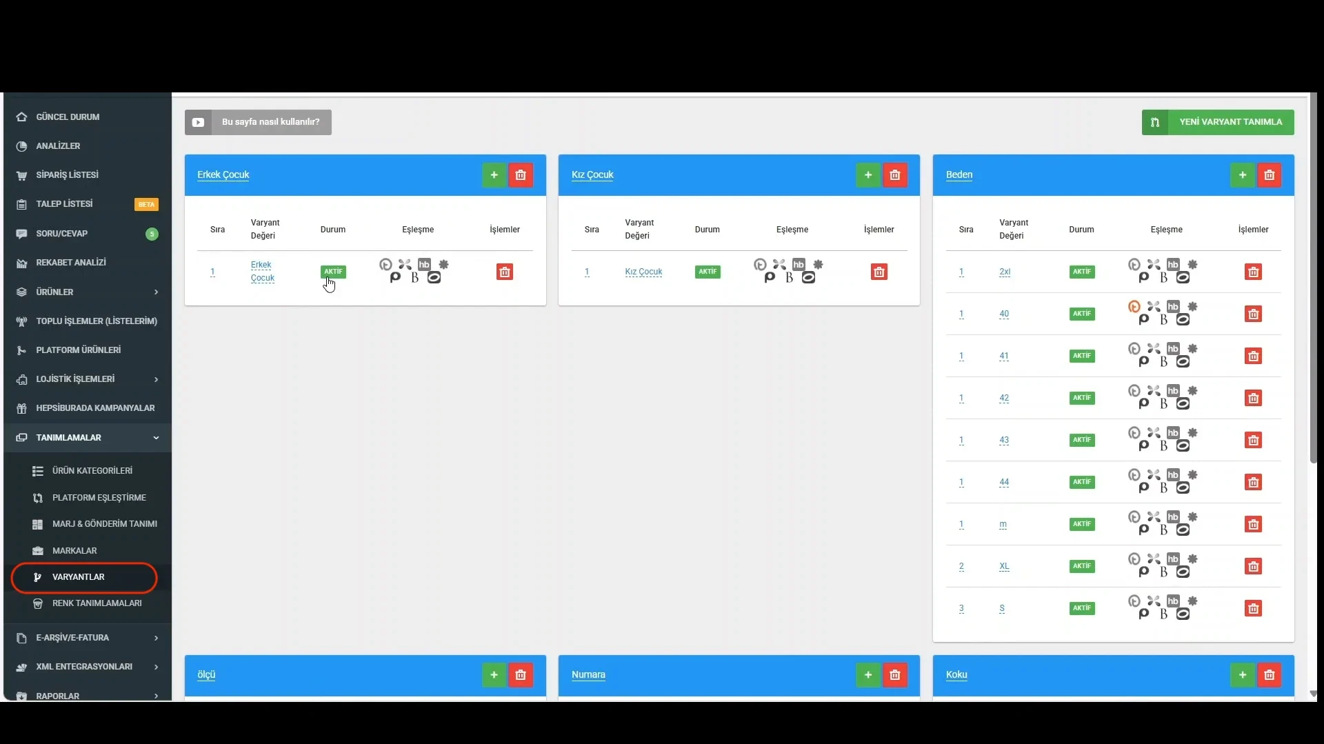 E-Ticarette Varyant Yönetimi Rehberi: Sentos ile Hatasız Eşitleme